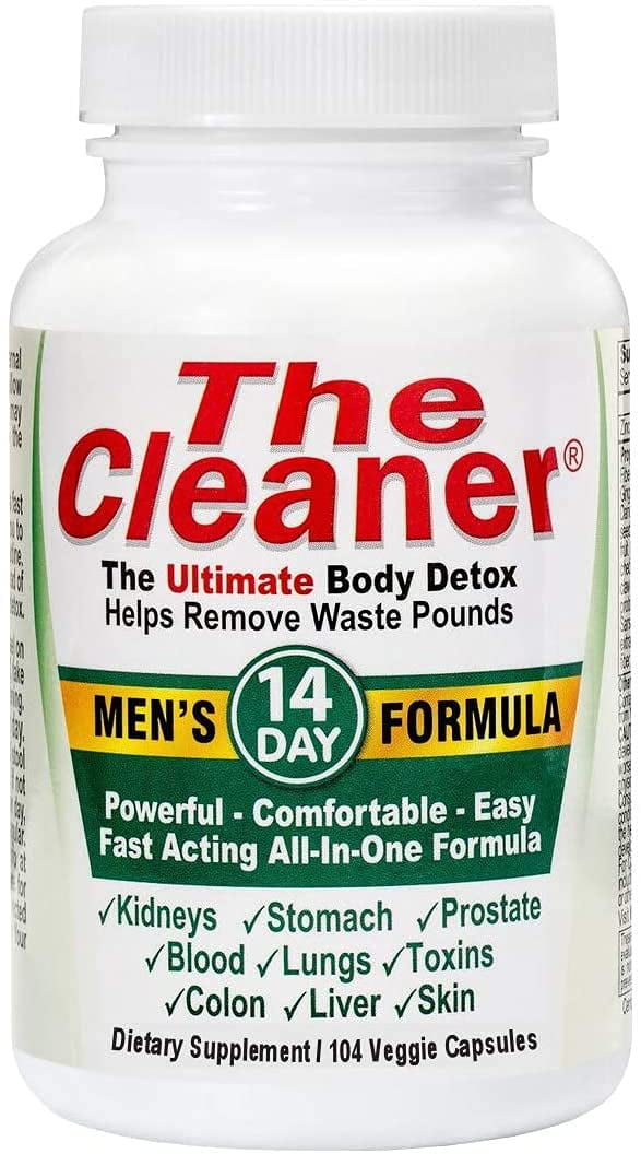 The Cleaner 14 Day Men's Formula - 104 Capsules - Century Systems