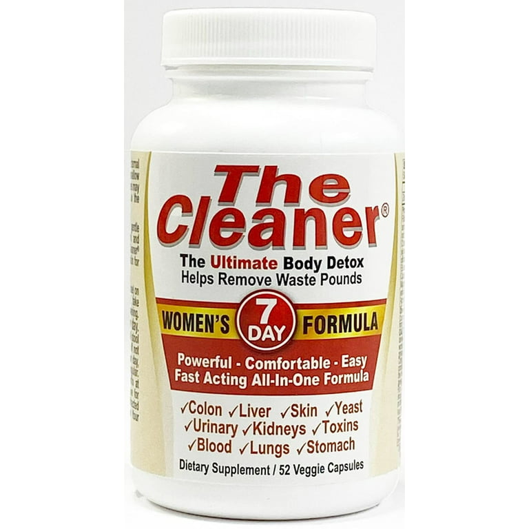 Century Systems The Cleaner Women 7 Day Formula Capsules, 52 Ea