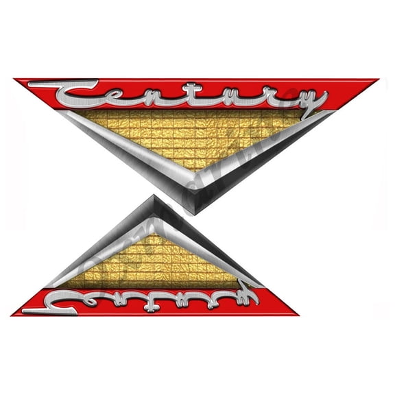 Century Vintage Sticker Set For Transom Application