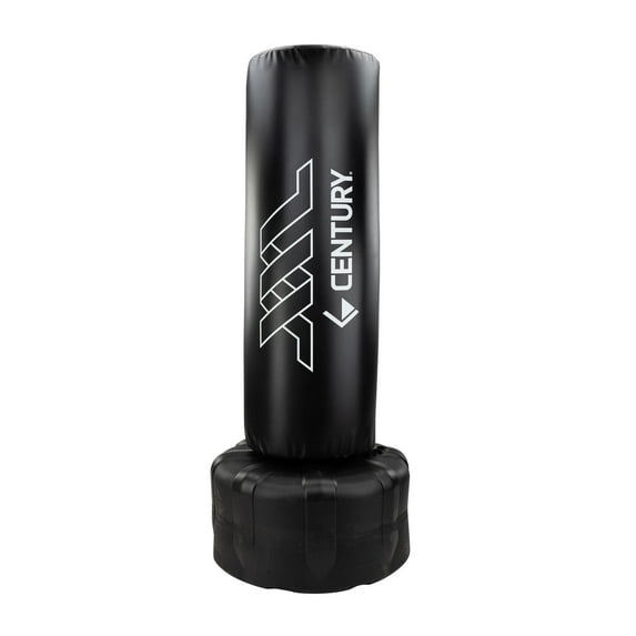 Century - XXL Wavemaster Freestanding Punching Bag - Black 67” for Adults and Youth - 250 lb to 350 lb Boxing Bag