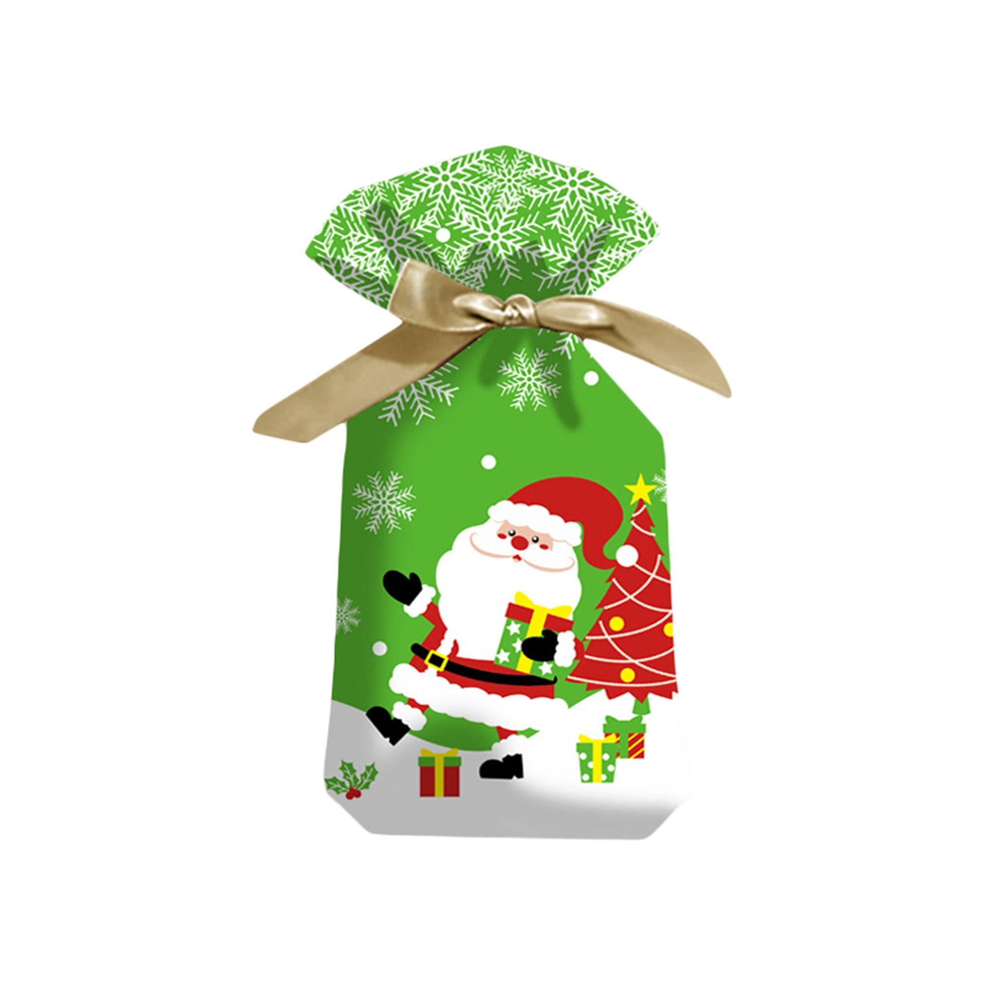 CenturyX Christmas Candy Bag Christmas Treat Bags Plastic Drawstring centuryx-christmas-candy-bag-christmas-treat-bags-plastic-drawstring