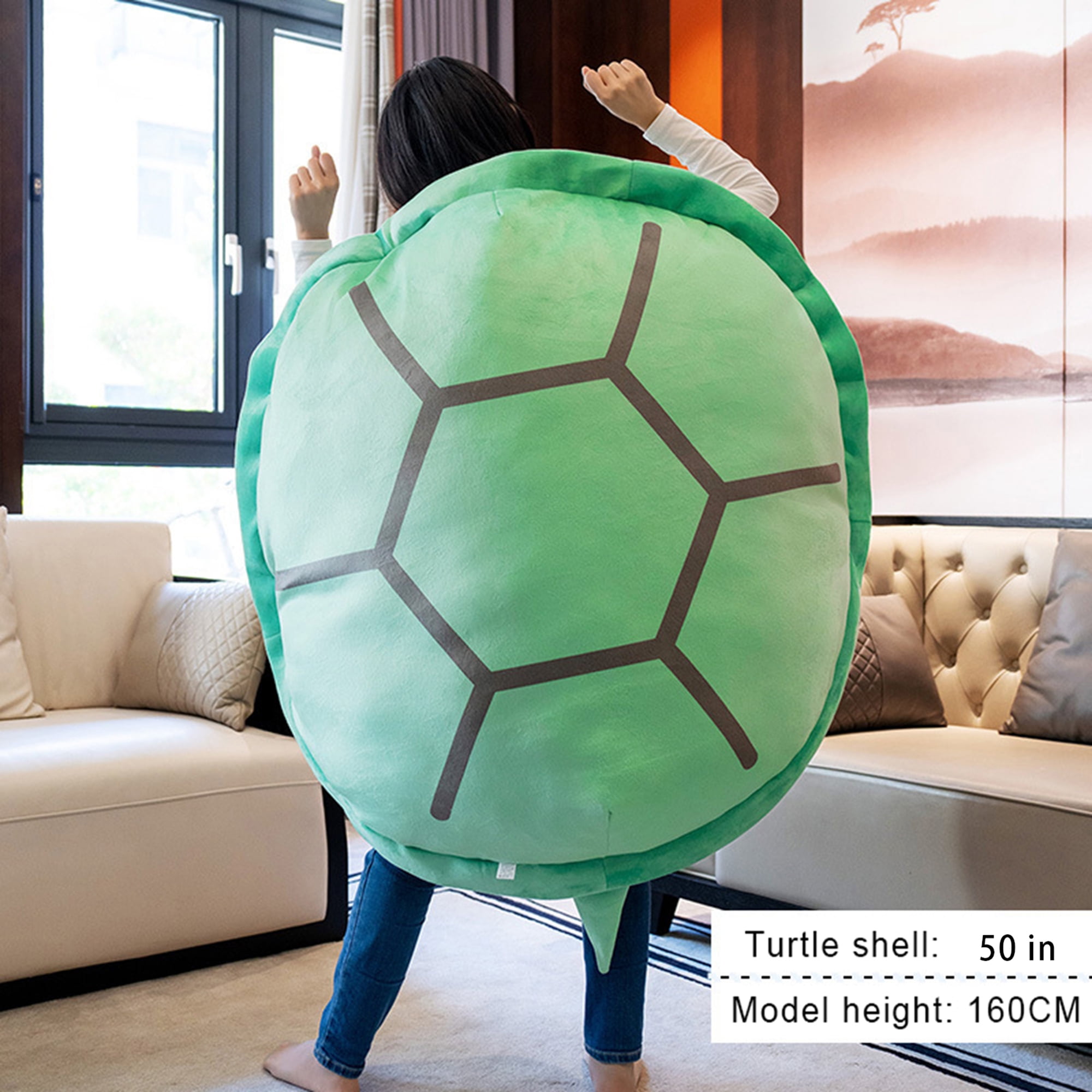 CenturyX Wearable Turtle Shell Pillow, Stuffed Animal Plush Toy Cosplay ...