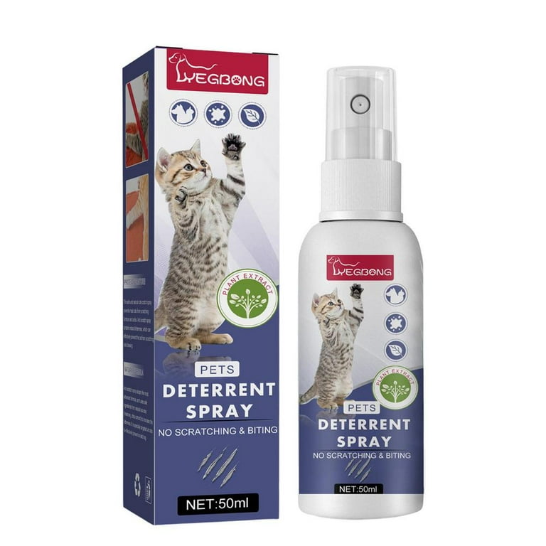 Centwalm No Chew Spray for Cats 50ml Anti Scratch Cat Dog Bitter Spray Pet Corrector Spray Calming Spray to Stop Pet Chewing Biting Licking Furniture