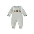 thumbnail image 1 of Cenuakty Baby Boy Fall Romper Casual Duck Embroideried Striped Crew Neck Long Sleeve Infant Boy Jumpsuit, 1 of 9