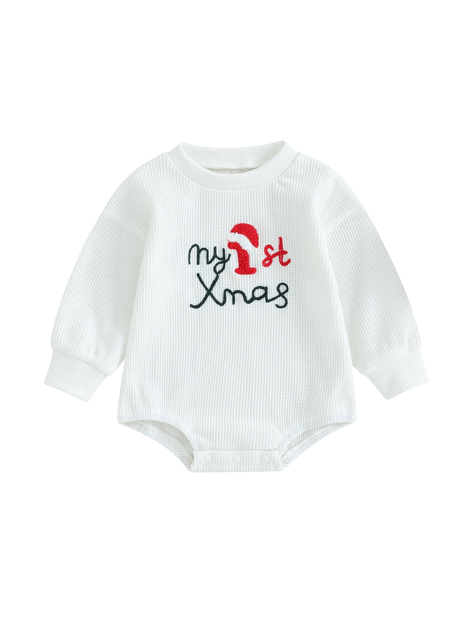 Christmas Crew Collared Romper main image 1