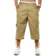 thumbnail image 1 of Cenuakty Men's Cargo Shorts Solid Color Relaxed Fit Shorts Outdoor Multi-Pocket Work Casual Shorts, 1 of 5
