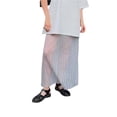 thumbnail image 1 of Cenuakty Women's Summer High Waist Skirt Solid Color Sheer Mesh Long Skirt for Beach, Club, Bar, 1 of 9