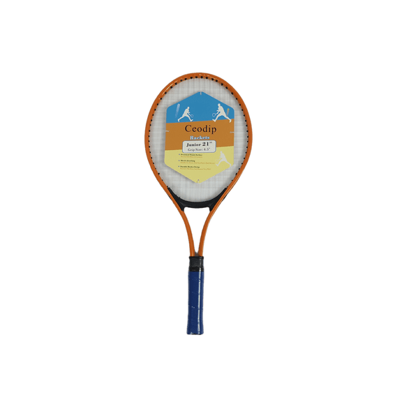 Ceodip 21" Tennis Racket, 4.5" Grip Size Beginner Racquet with Shock Absorption