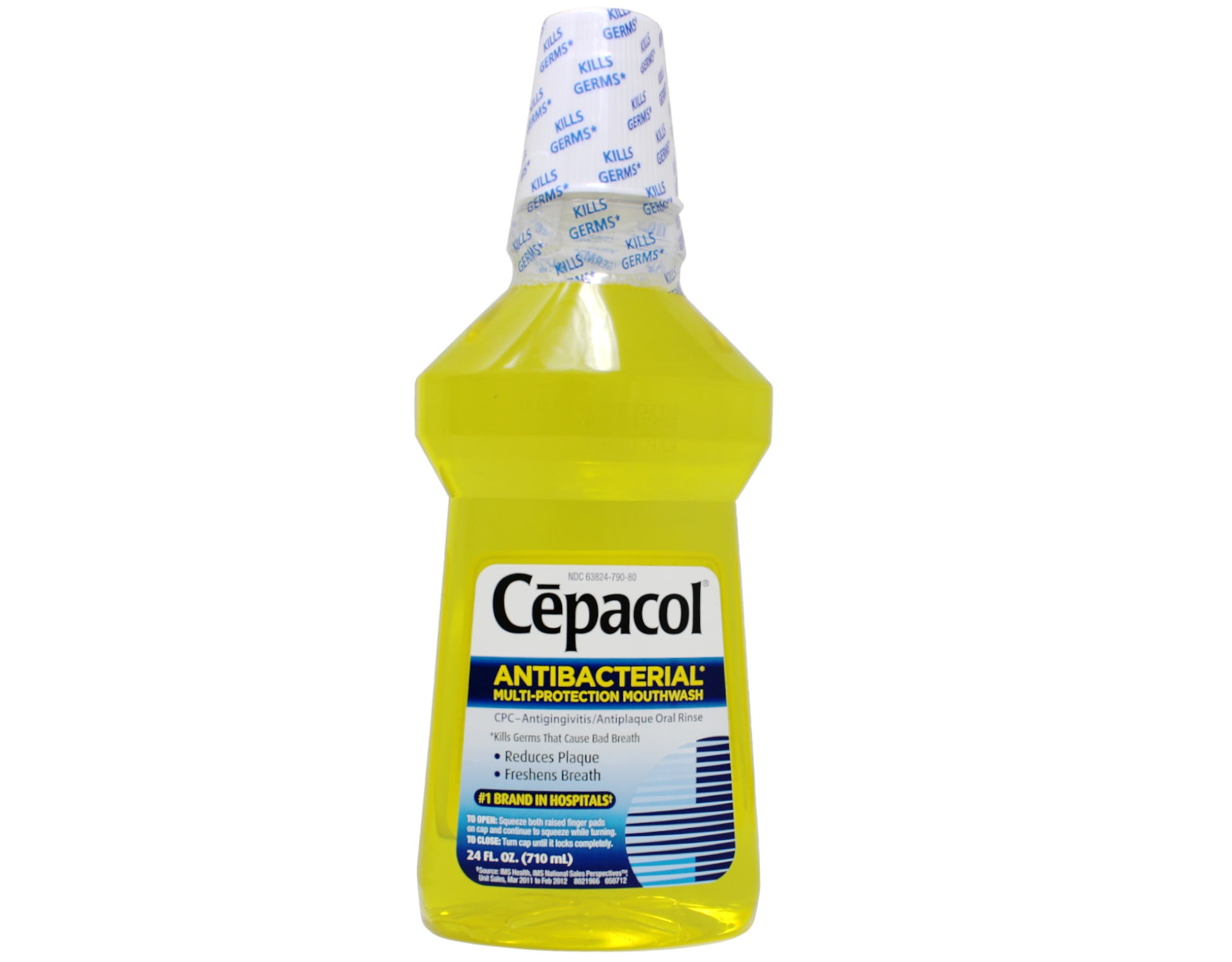 Cepacol Antibacterial Multi-Protection Mouthwash Reduces Plaque