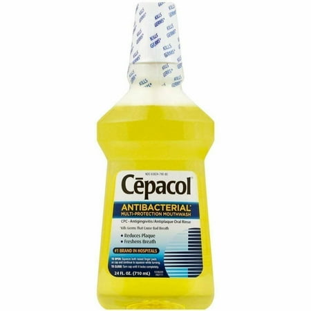 Cepacol Antibacterial Multi-Protection Mouthwash 24 oz (Pack of 3)