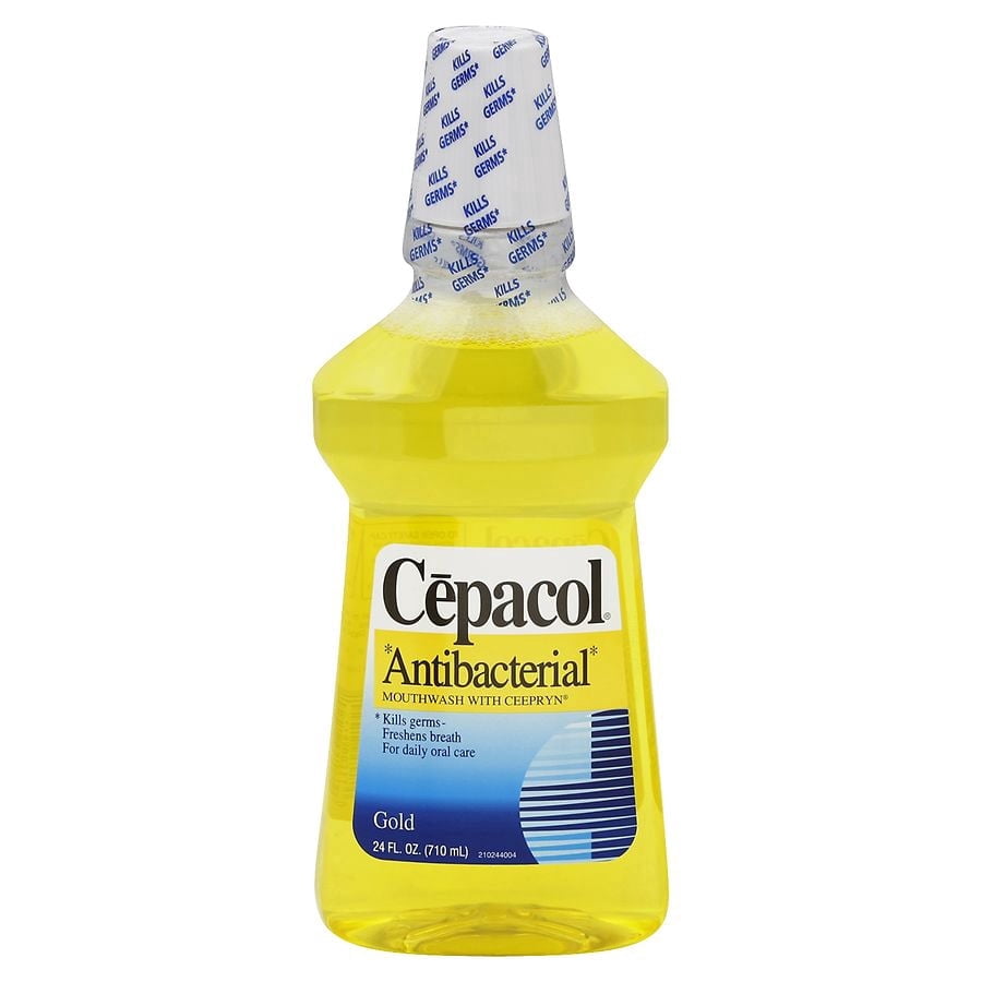 Cepacol Antibacterial Multi Protection Mouthwash Oral Rinse Antigingivitis Antiplaque Freshens Breath 24 fl oz