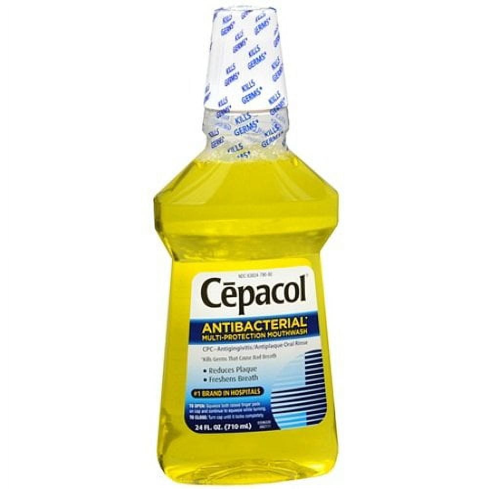 Cepacol Mouthwash Gold Antibacterial Mouthwash 24 Oz