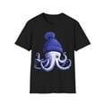 thumbnail image 1 of Cephalopod Octopus Lover Chilling Purple Cap Novelty Apparel Unisex T-Shirt, 1 of 4