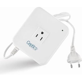 Ceptics 300-Watt Voltage Converter - Step Down - 220v to 110v / 240v to 120v Travel Power Converter - for Hair Straightener, Laptops and Chargers, CE Certified