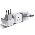 thumbnail image 1 of Ceptics CT-12A Italy Travel Adapter Plug - Type L (3-Pack), 1 of 10