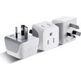 thumbnail image 1 of Ceptics CT-16 Australia, China Travel Adapter Plug - Type I (3-Pack), 1 of 8