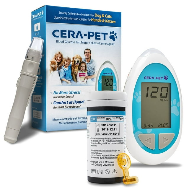 CeraPet Advanced Blood Glucose Monitor for Dogs and Cats, User