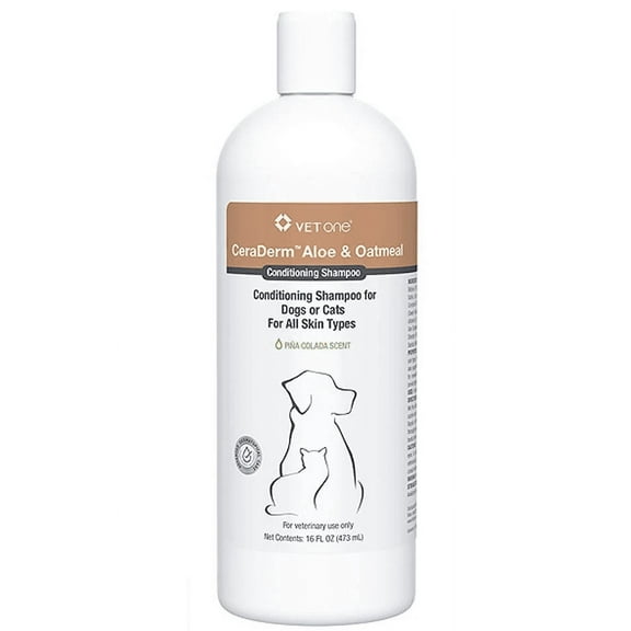 CeraDerm Aloe & Oatmeal Conditioning Shampoo