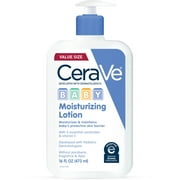 CeraVe Baby Lotion, Lightweight Moisturizing Face & Body Lotion for Baby and Toddler, 16 oz