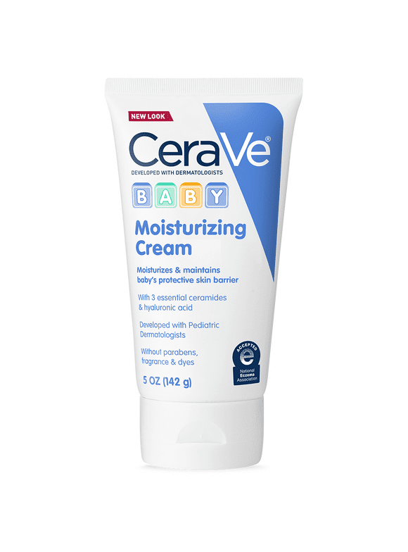 CeraVe Baby Moisturizing Cream, Fragrance Free, 5 oz