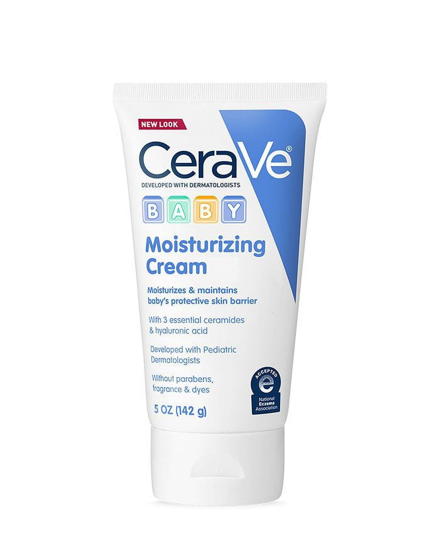 CeraVe Baby Moisturizing Cream for Sensitive Skin, Fragrancefree and