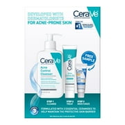 CeraVe Acne Essentials Skincare Kit, 3 Piece Set