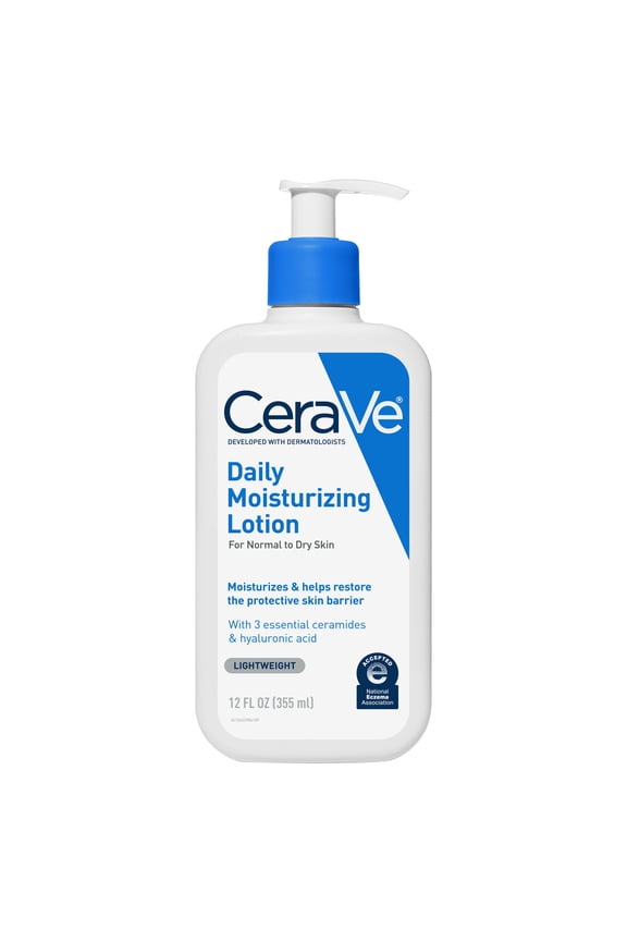 Daily Moisturizing Face & Body Lotion for Normal to Dry Skin, 12 fl oz