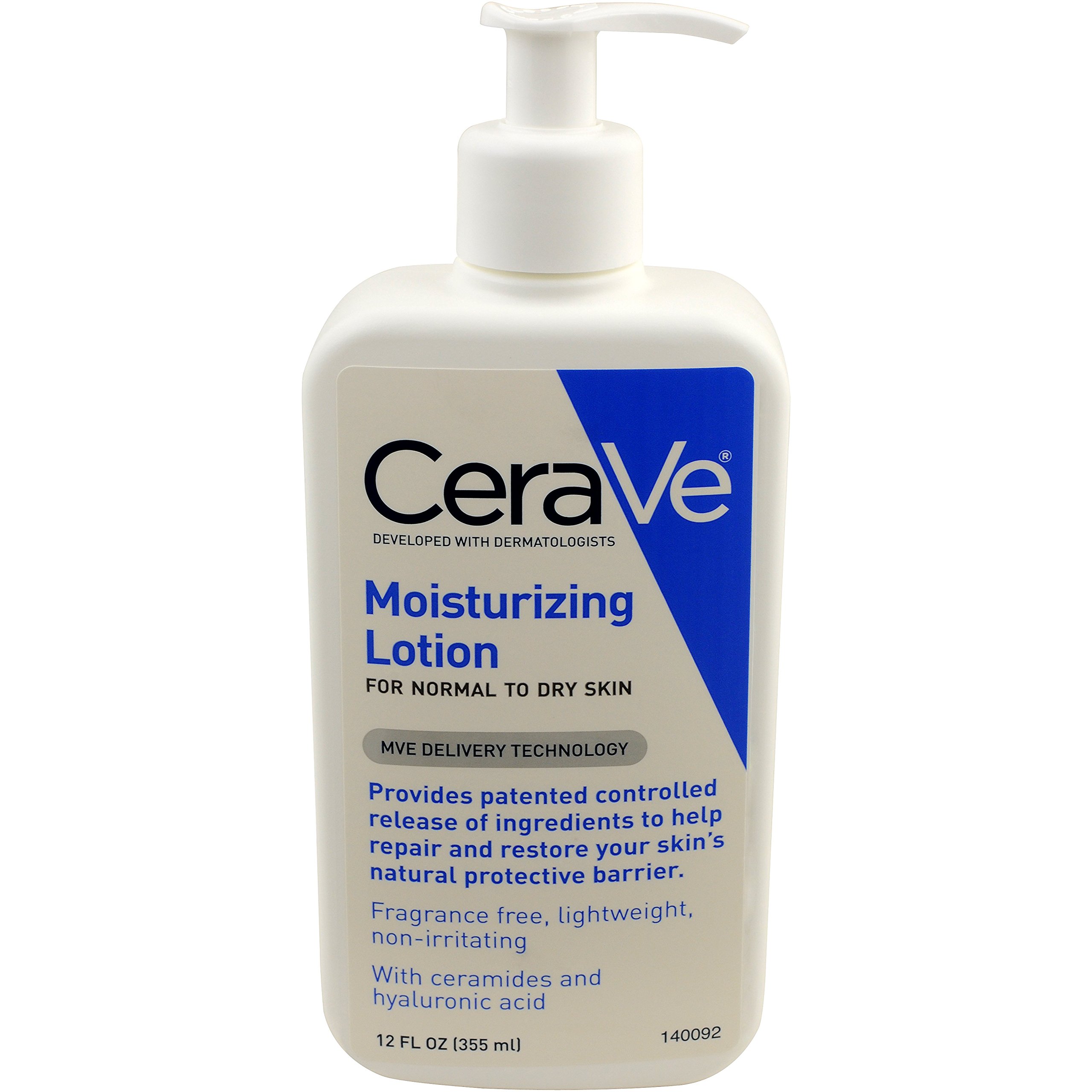 CeraVe Daily Moisturizing Lotion 12 Ounce Face & Body Lotion for