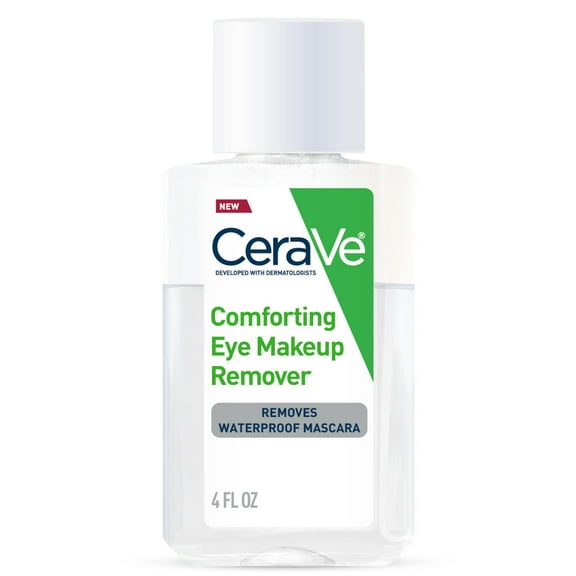 CeraVe Comforting Eye Makeup Remover, Removes Waterproof Mascara, 4 fl oz