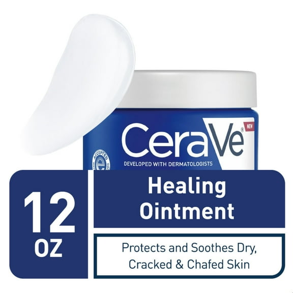 CeraVe Healing Ointment, Protects and Soothes Cracked Skin,12 oz.