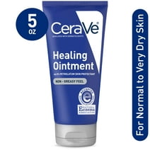 CeraVe Healing Ointment for Face & Body, Protects and Soothes Dry, Cracked, & Chafed Skin 5 oz