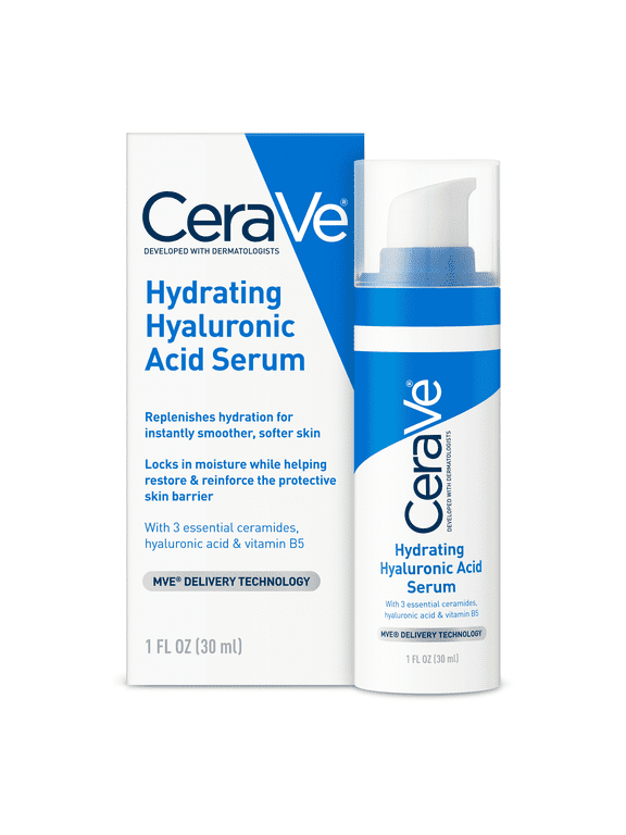Hyaluronic Acid Serum Gel-Cream Formula Normal to Dry Skin 1 fl oz