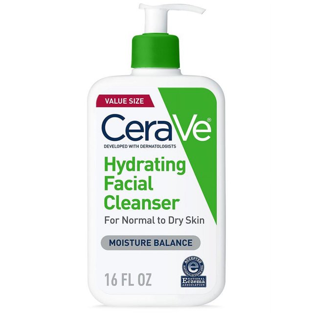 CeraVe Hydrating Face Cleanser for Sensitive and Dry Skin 16.0 fl oz