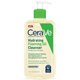 thumbnail image 1 of CeraVe Hydrating Foaming Oil Cleanser, Daily Face Wash with Hyaluronic Acid for Dry to Very Dry Skin, 12 fl oz, 1 of 11