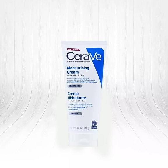 CeraVe Moisturising Cream For Dry to Very Dry Skin 177ml/6oz