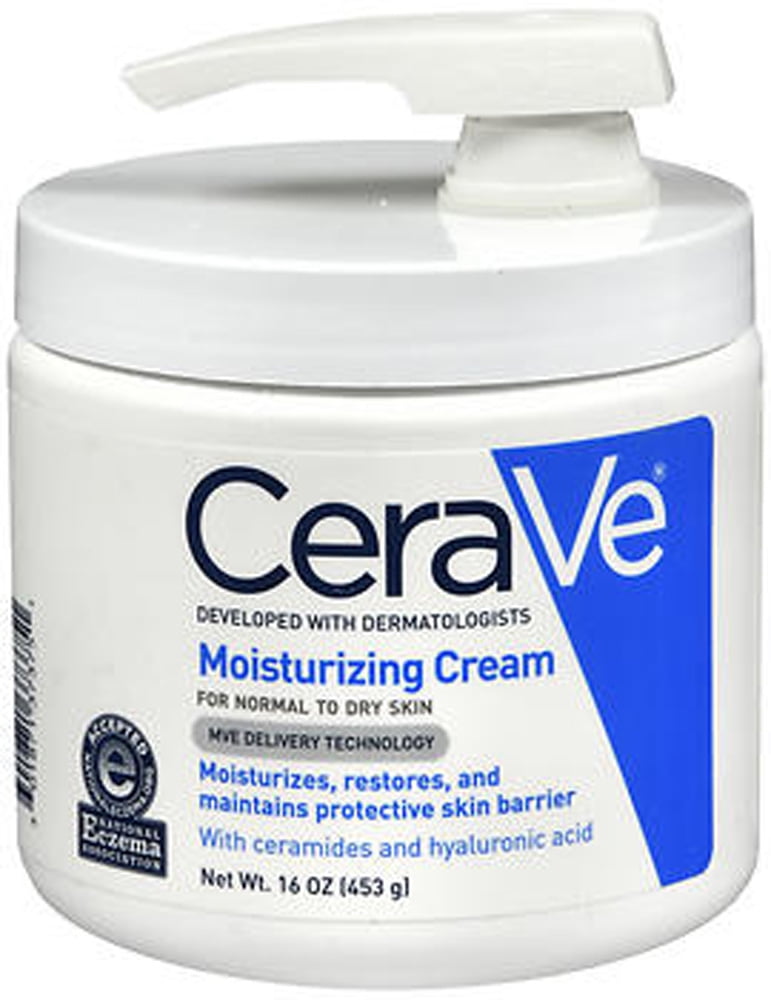 Cerave moisturizing on sale cream with pump