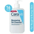 CeraVe Renewing SA Cleanser, Exfoliating Face Wash with Salicylic Acid