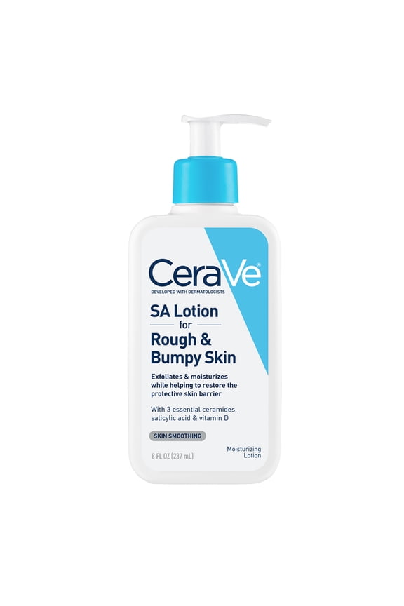 Exfoliating SA Lotion with Salicylic Acid for Rough & Bumpy Skin, 8 fl oz