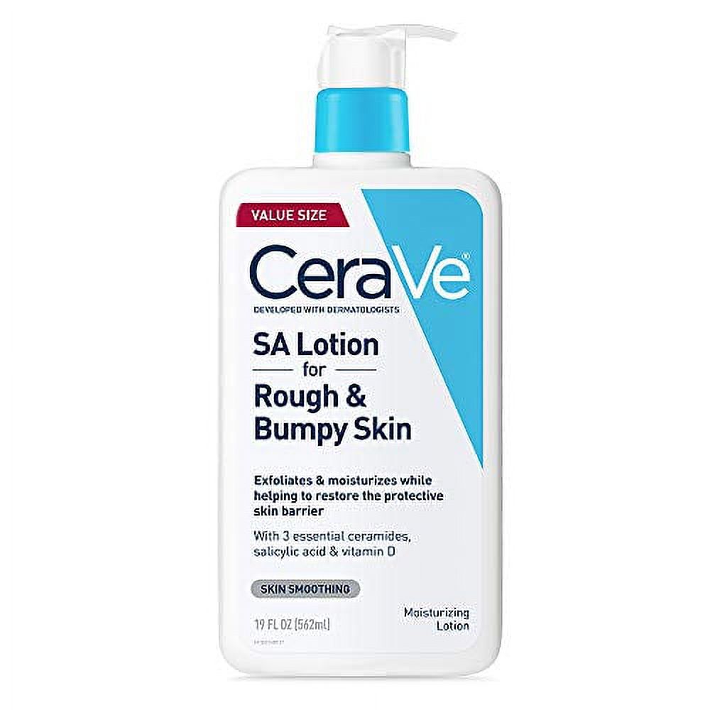 CeraVe SA Lotion for Rough & Bumpy Skin Vitamin D, Hyaluronic Acid