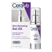 CeraVe Skin Renewing Gel Oil, Hydrating Face Moisturizer for Radiant Skin, 1 fl oz