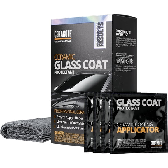 Cerakote Ceramic Glass Coat Protectant - Pack of 4