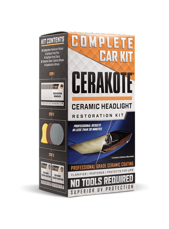 Cerakote Headlight Restoration Kits in Headlight Restoration