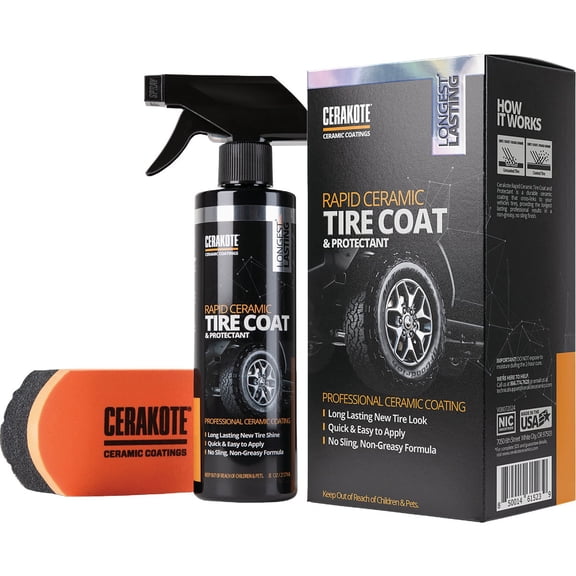 Cerakote Rapid Ceramic Tire Coat - Pack of 8
