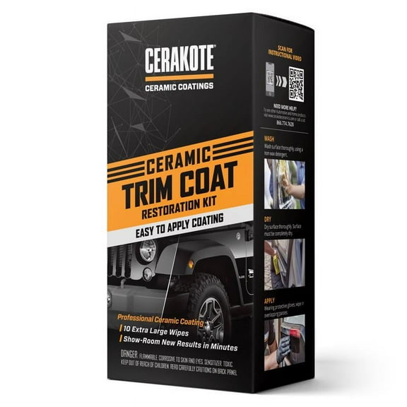Cerakote Trim And Plastic Restorer Automotive Polishes