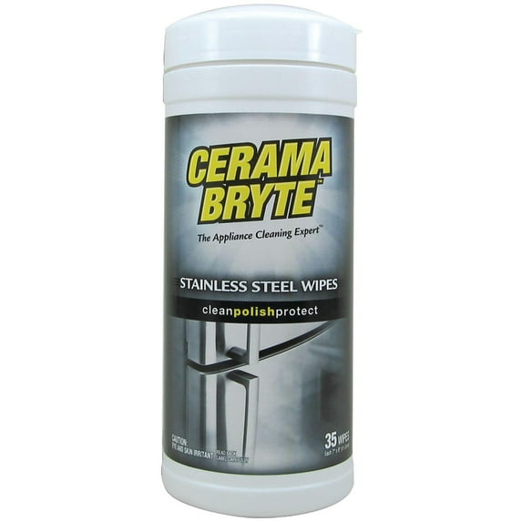 Cerama Bryte Stainless Steel Cleaning Wipes