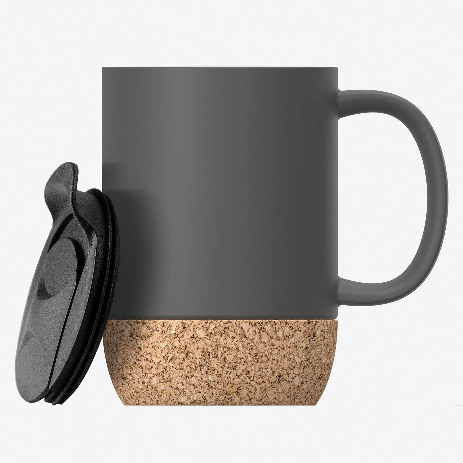 Ceramic 12-Oz. Mug with Cork Base (White), SM50WPT