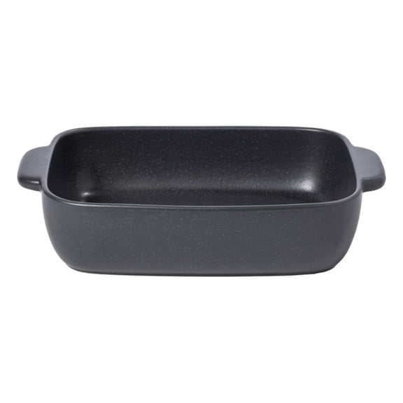 Ceramic 13" x 9" Rectangular Baker - Pacifica Collection, Seed Grey | Oven & Dishwasher Safe Bakeware | Food Safe Glazing | Restaurant Quality Dinnerware