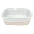 thumbnail image 1 of Ceramic 9.5" Square Baker - Fattoria Collection, White | Oven & Dishwasher Safe Bakeware | Food Safe Glazing | Restaurant Quality Dinnerware, 1 of 4
