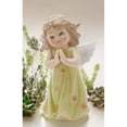 thumbnail image 1 of Ceramic Angel In Green Dress Figurine Religious Decor Religious Gift Church Decor ,, 1 of 4