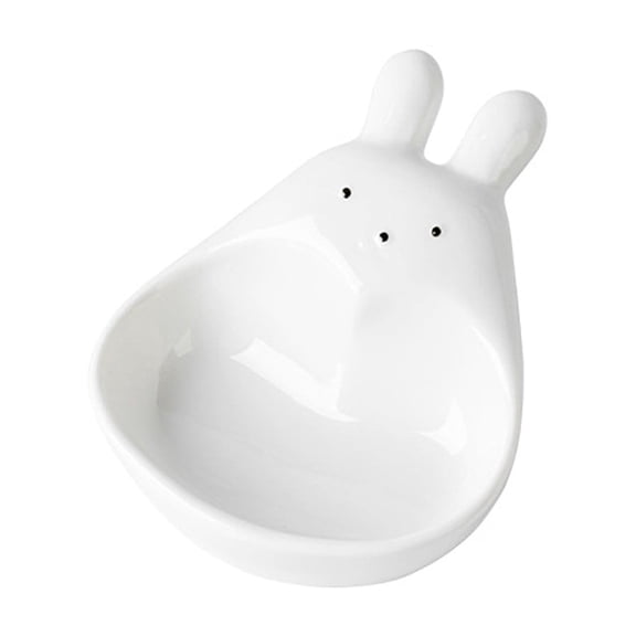 Ceramic Animal Dipping Bowl | Small Snack Bowls for Sauces, Candy & Fruit | Food Prep & Serving Dishes for Kitchen, Dining & Parties | Porcelain Mini Bowls for Appetizers, Ice Cream & Desserts | 1pc